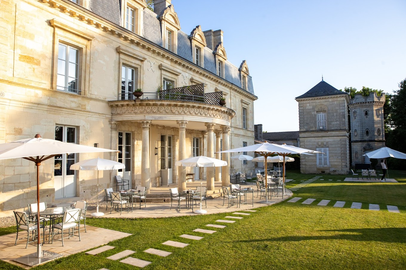 Outdoor view of the La Maison d'Estournel