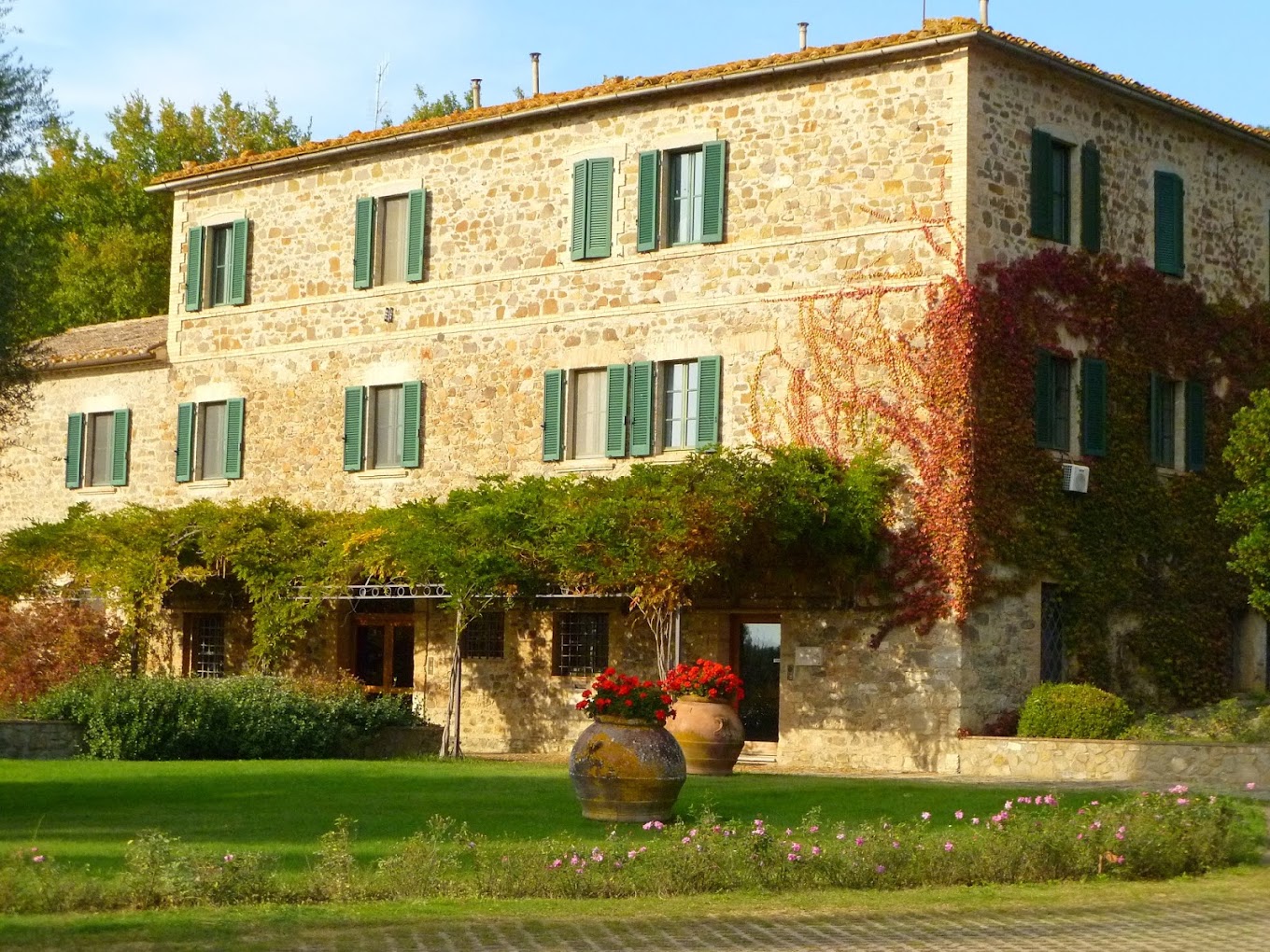 Col d’Orcia outdoor view of the winery