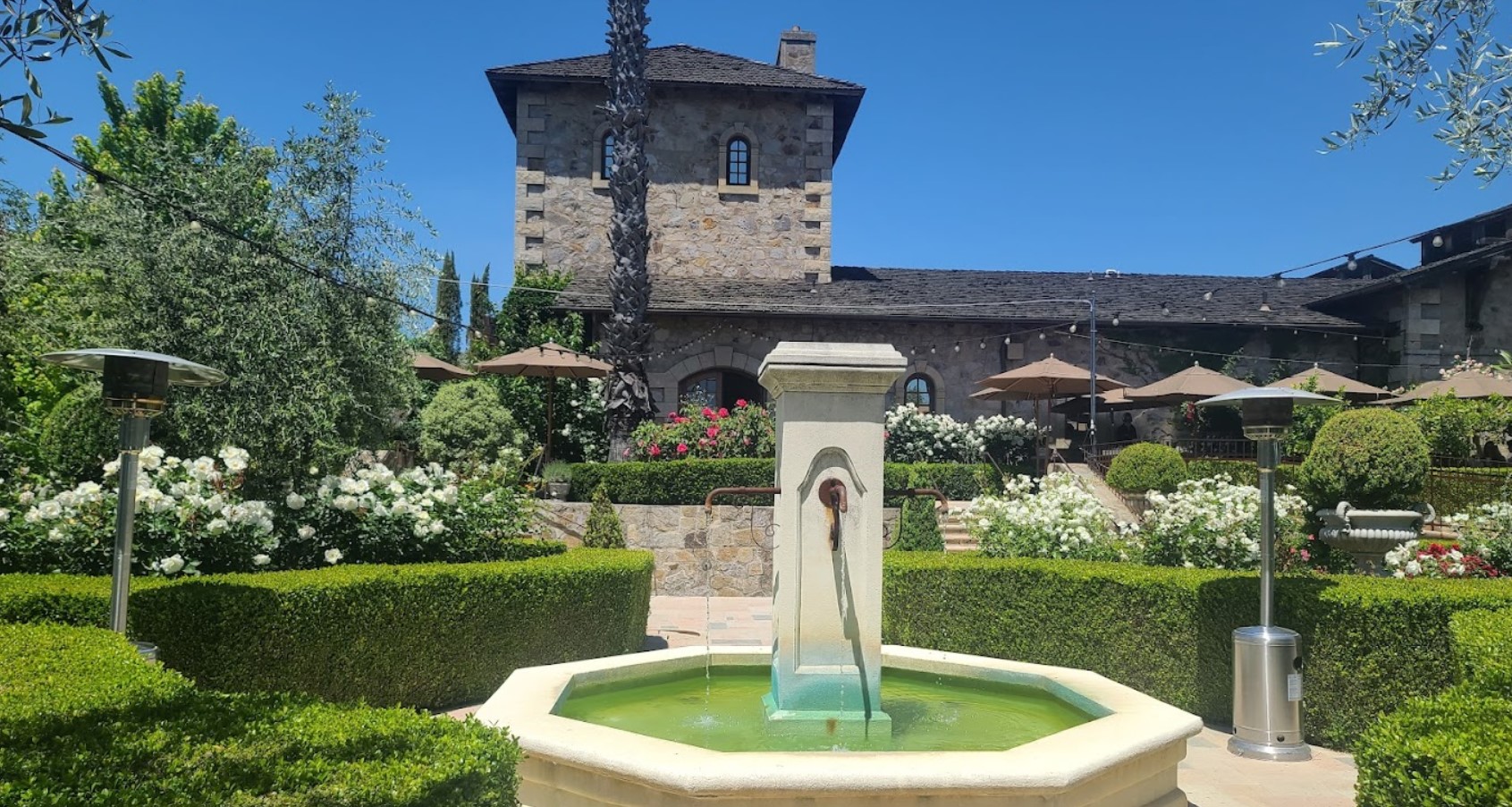 V. Sattui Winery outdoor panorama