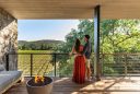 featured image of Alila Napa Valley & APCAL balcony fire vineyard view