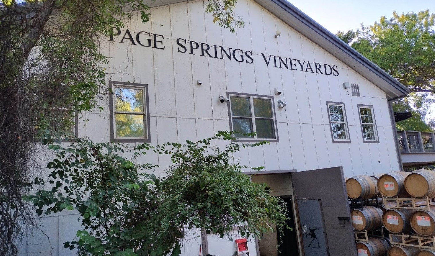 Page Springs Cellars outdoor view