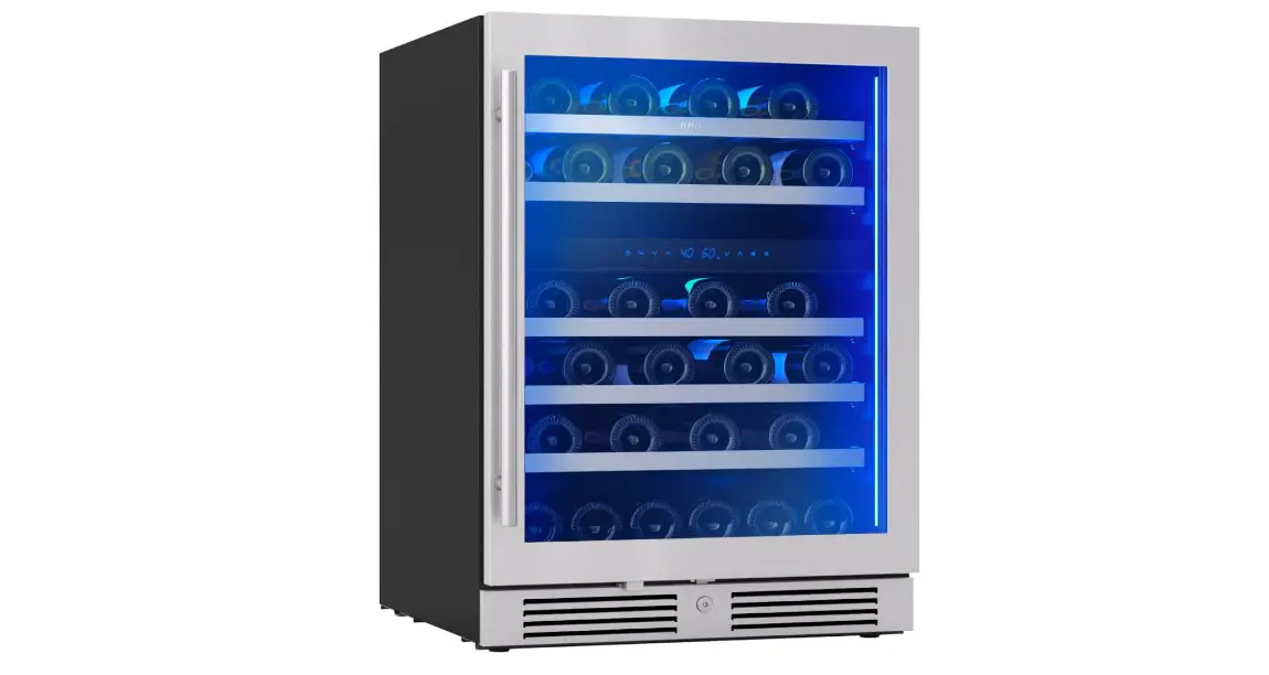 Zephyr Presrv Dual-Zone 45 Bottle Wine Fridge